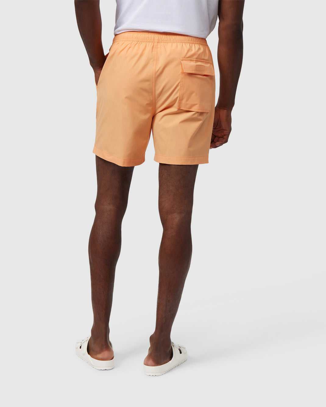 Slip de Bain Psycho Bunny Malta Hydrochromic Swim Trunk Orange Homme | QDK-78421572